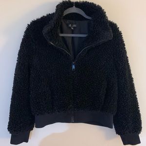 Zara Black Teddy Jacket